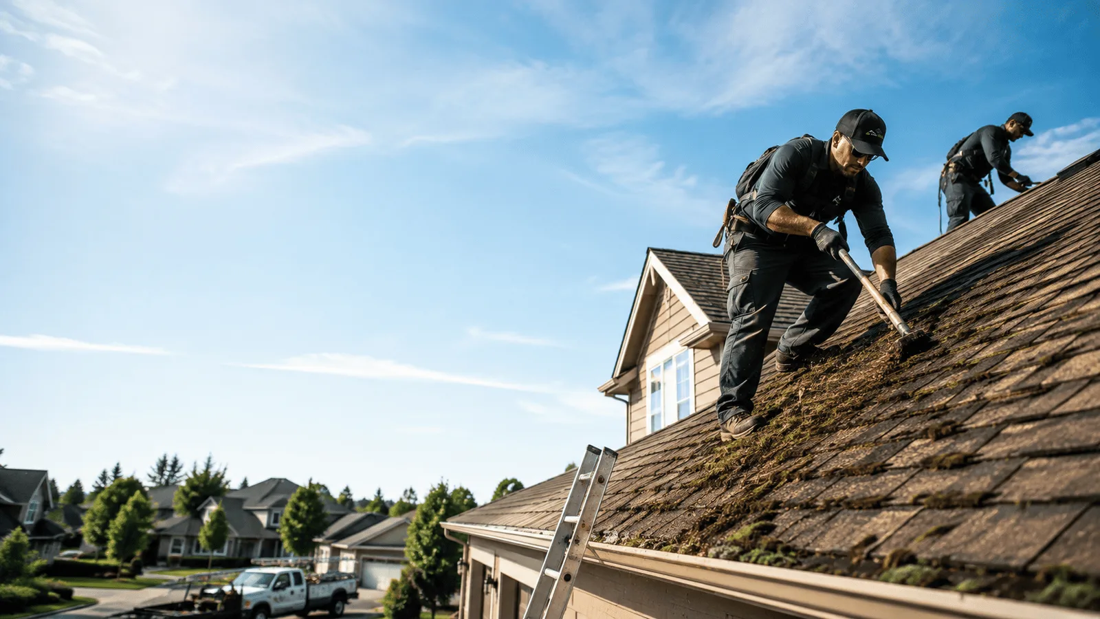 Roof Moss Removal in Bokchito, OK near me